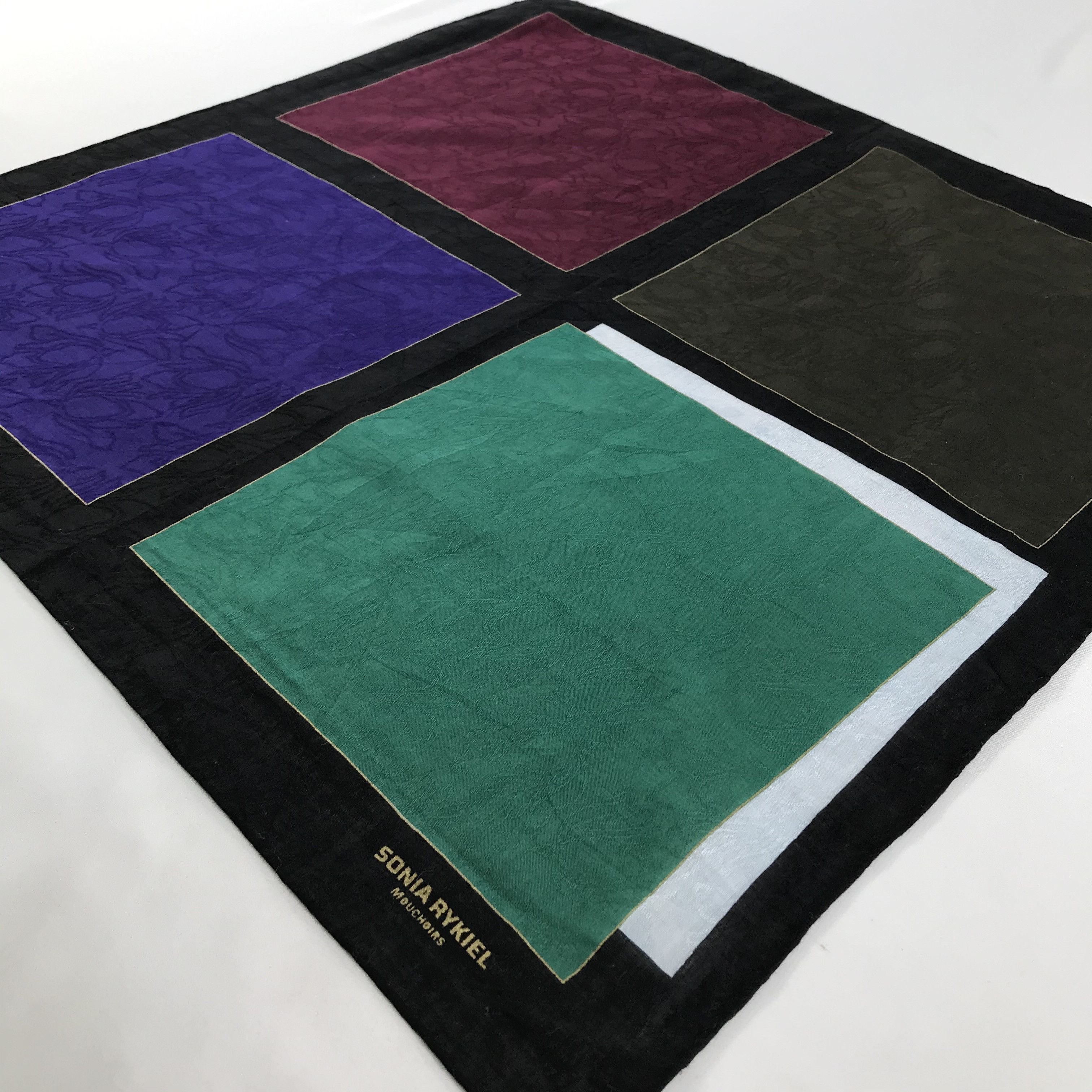 Sonia Rykiel × Vintage Sonia Rykiel Bandana / Handkerchief / Neckerchief - S1544 Size ONE SIZE - 2 Thumbnail
