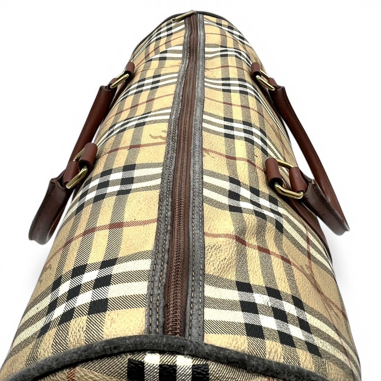 Burberry Vintage Burberrys Boston Bag Nova Check Size ONE SIZE - 6 Thumbnail