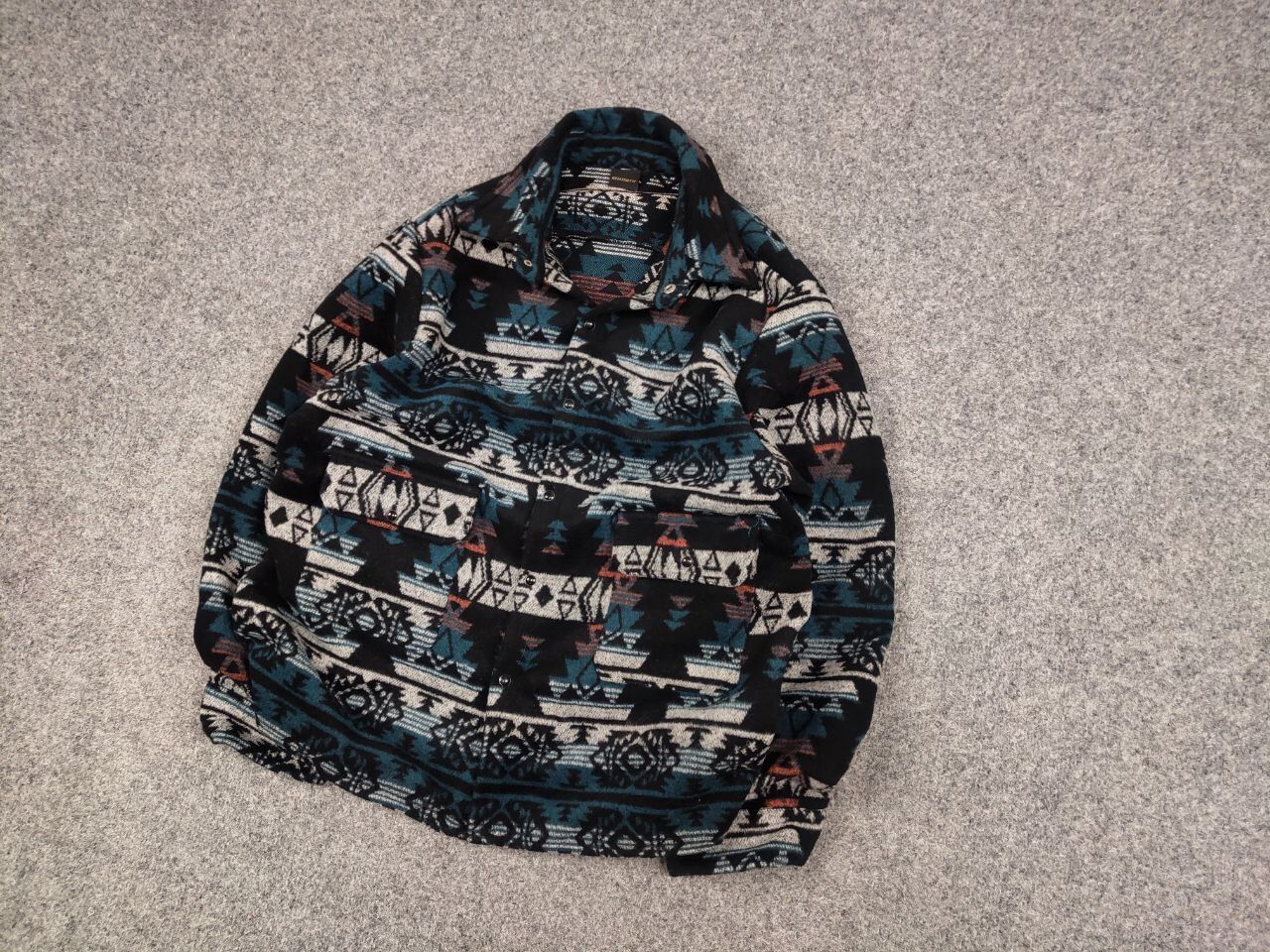 Other Rfausntiy Design overshirt Aztec flannel pocket Jacket Size US M / EU 48-50 / 2 - 3 Thumbnail
