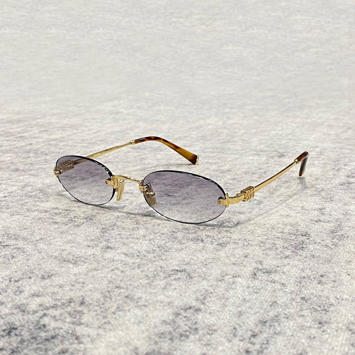 Miu Miu MIU MIU MU A54S 1BC90Q Sunglasses | Grailed