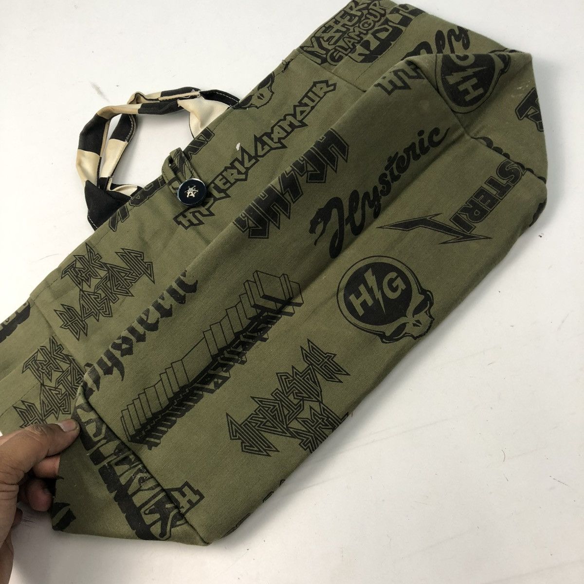 Hysteric Glamour ‼️LASTDROP‼️ HYSTERIC GLAMOUR MILITARY ROCK CARRY TOTE BAG Size ONE SIZE - 3 Thumbnail