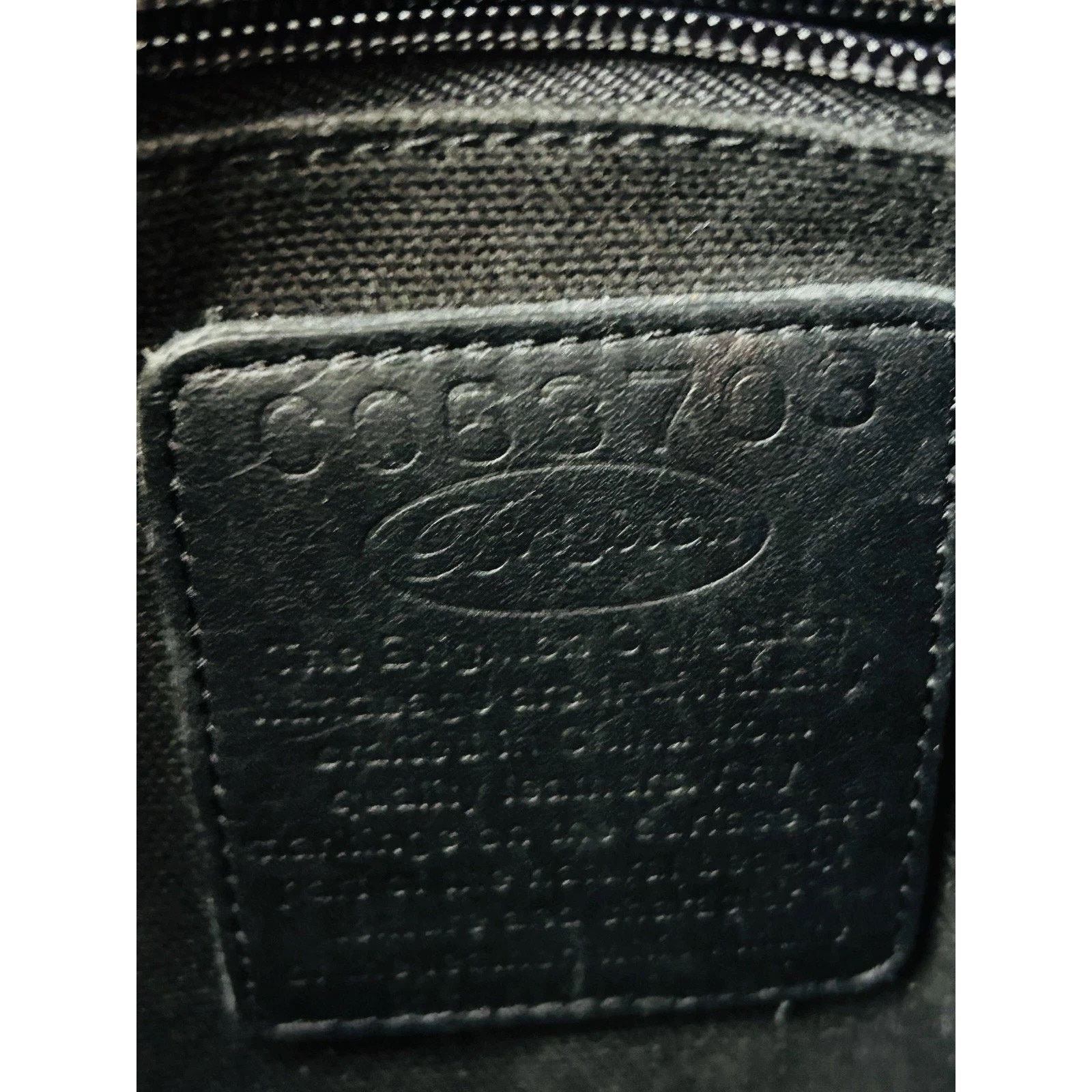 Brighton Vintage Brighton Black Leather Caroline Bag Purse Hearts Size ONE SIZE - 4 Thumbnail