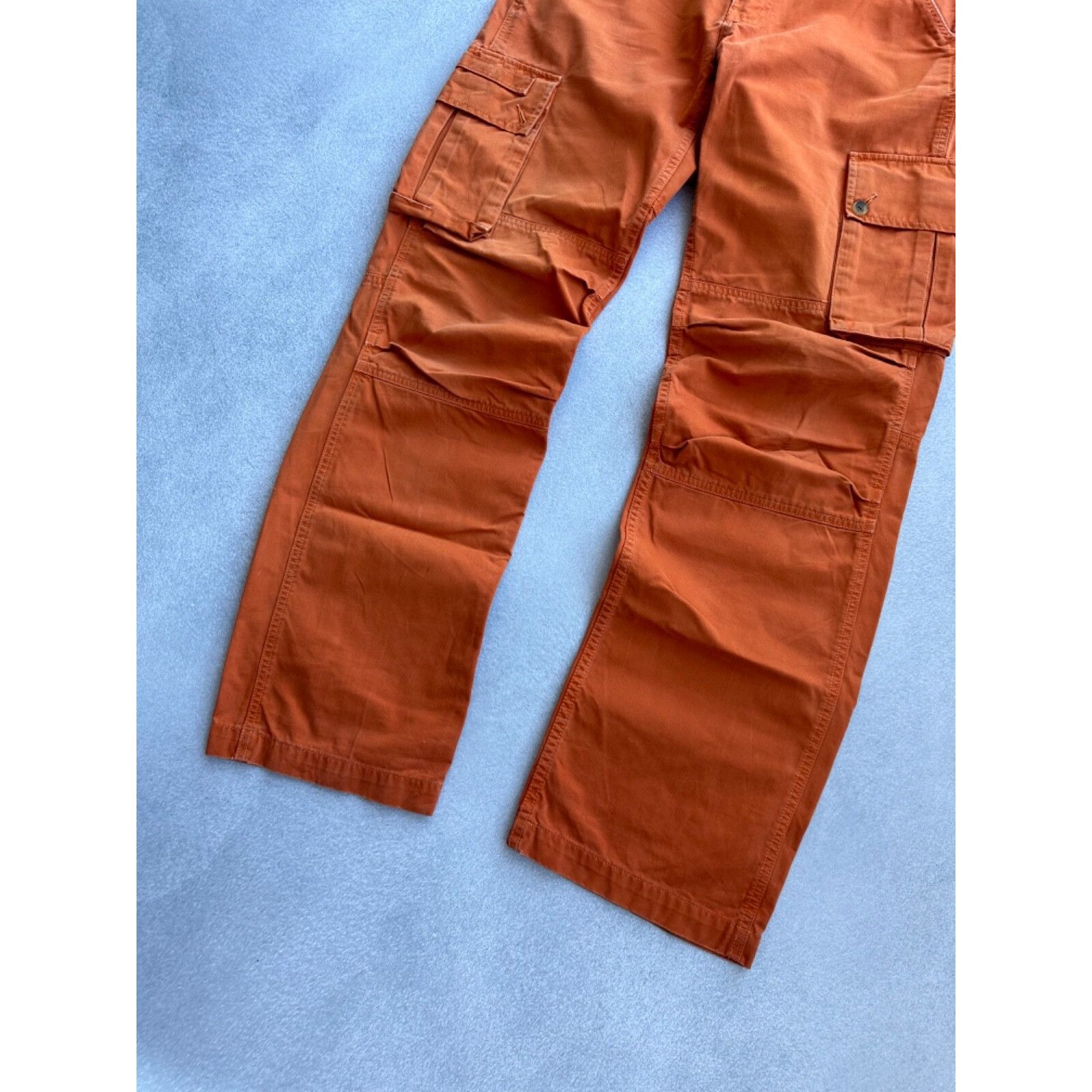 Gant VTG Gant Orange Distressed Sophomore Cargo Pants Size US 32 / EU 48 - 3 Thumbnail