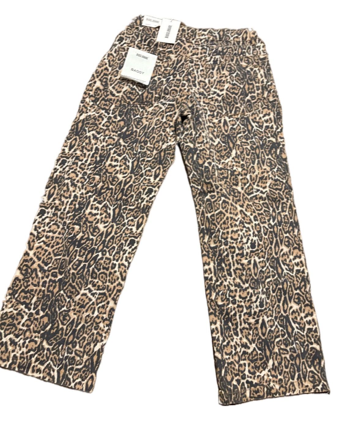 Other Leopard print straight leg jeans Size 28" / US 6 / IT 42 - 2 Thumbnail