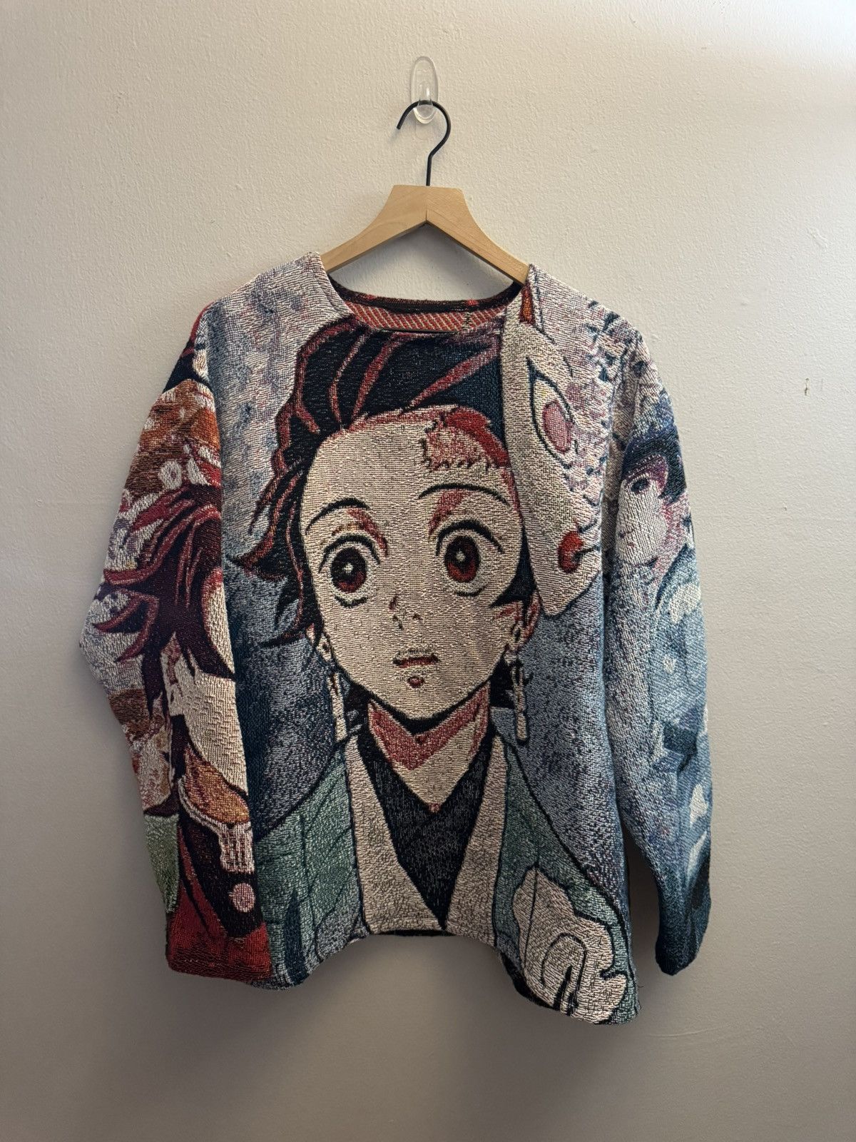 Anime Tanjiro Demon Slayer Anime Tapestry Sweater Crewneck Size US M / EU 48-50 / 2 - 1 Thumbnail