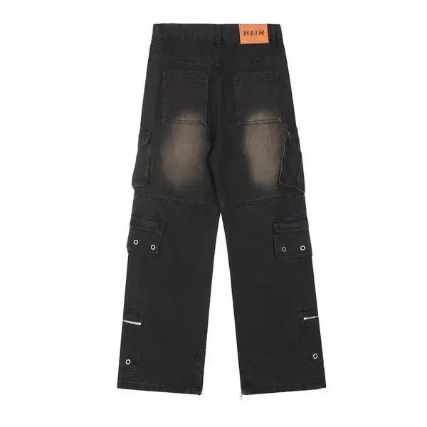 VIBE High Street Vintage Loose Jeans Blue Size US 31 - 4 Thumbnail