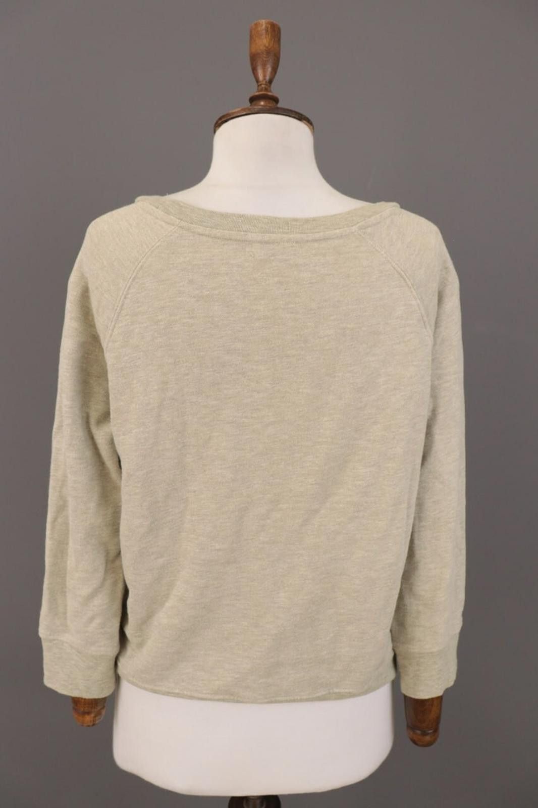 Acne Studios Acne Beige Boat Neck Jumper Sweatshirt Size S Size S / US 4 / IT 40 - 8 Thumbnail