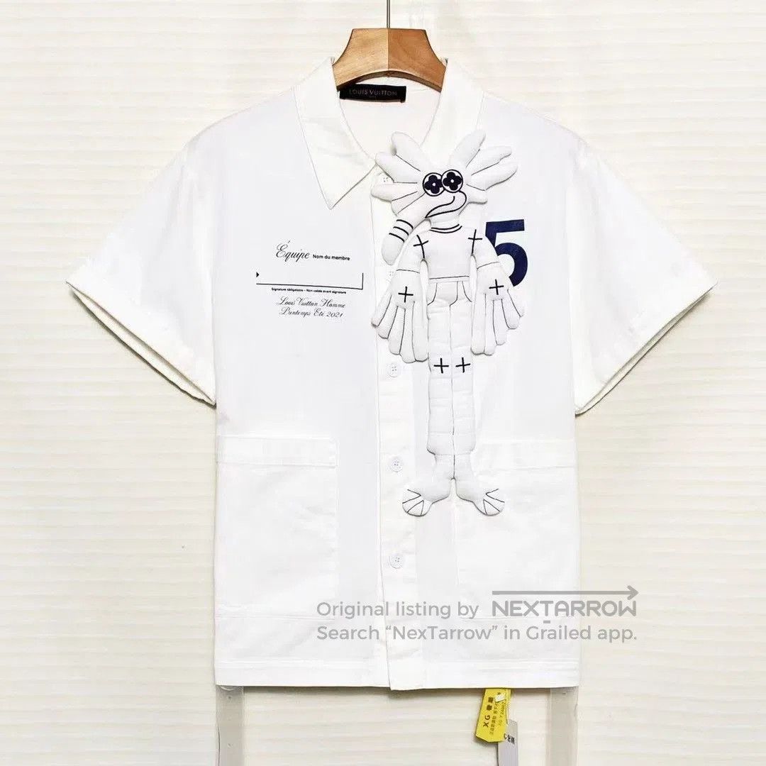Louis Vuitton Louis Vuitton Asia Limited Elf Print Shirt. Size S / US 4 / IT 40 - 1 Thumbnail