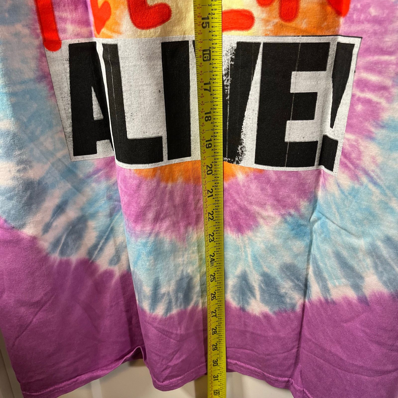 Travis Scott Travis Scott Cactus Pulse Feeling Alive! Tie-Dye Shirt Men L Size US L / EU 52-54 / 3 - 5 Thumbnail