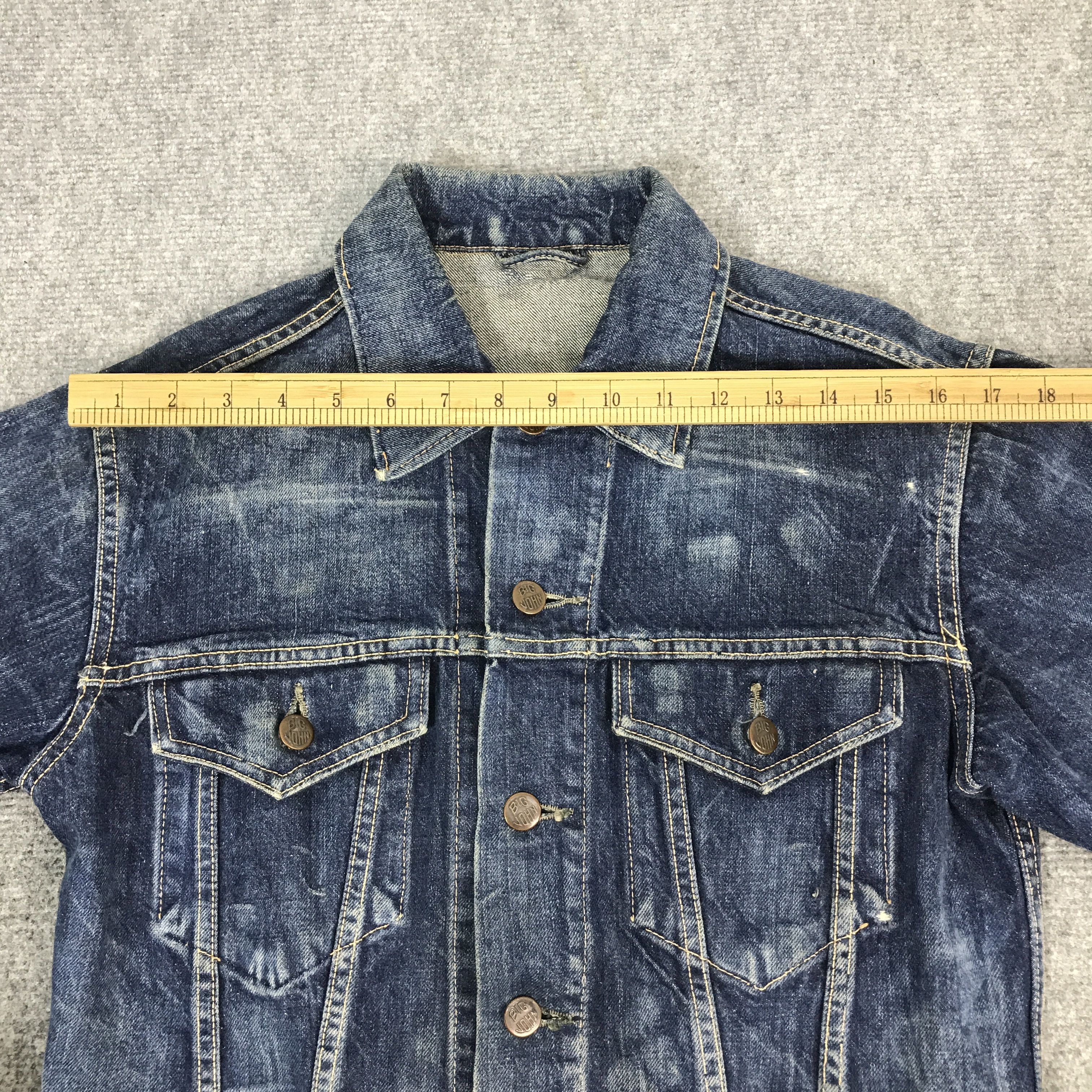Big John BIG JOHN SOUTHERN CALIFORNIA DENIM TRACKER JACKET Size US L / EU 52-54 / 3 - 5 Thumbnail