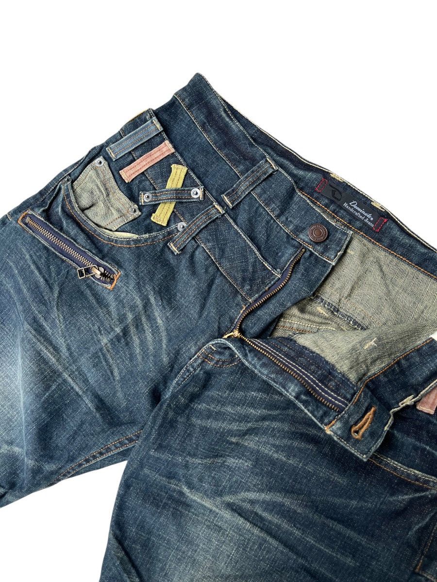 Japanese Brand Dominate double waist jeans Size US 34 / EU 50 - 5 Thumbnail