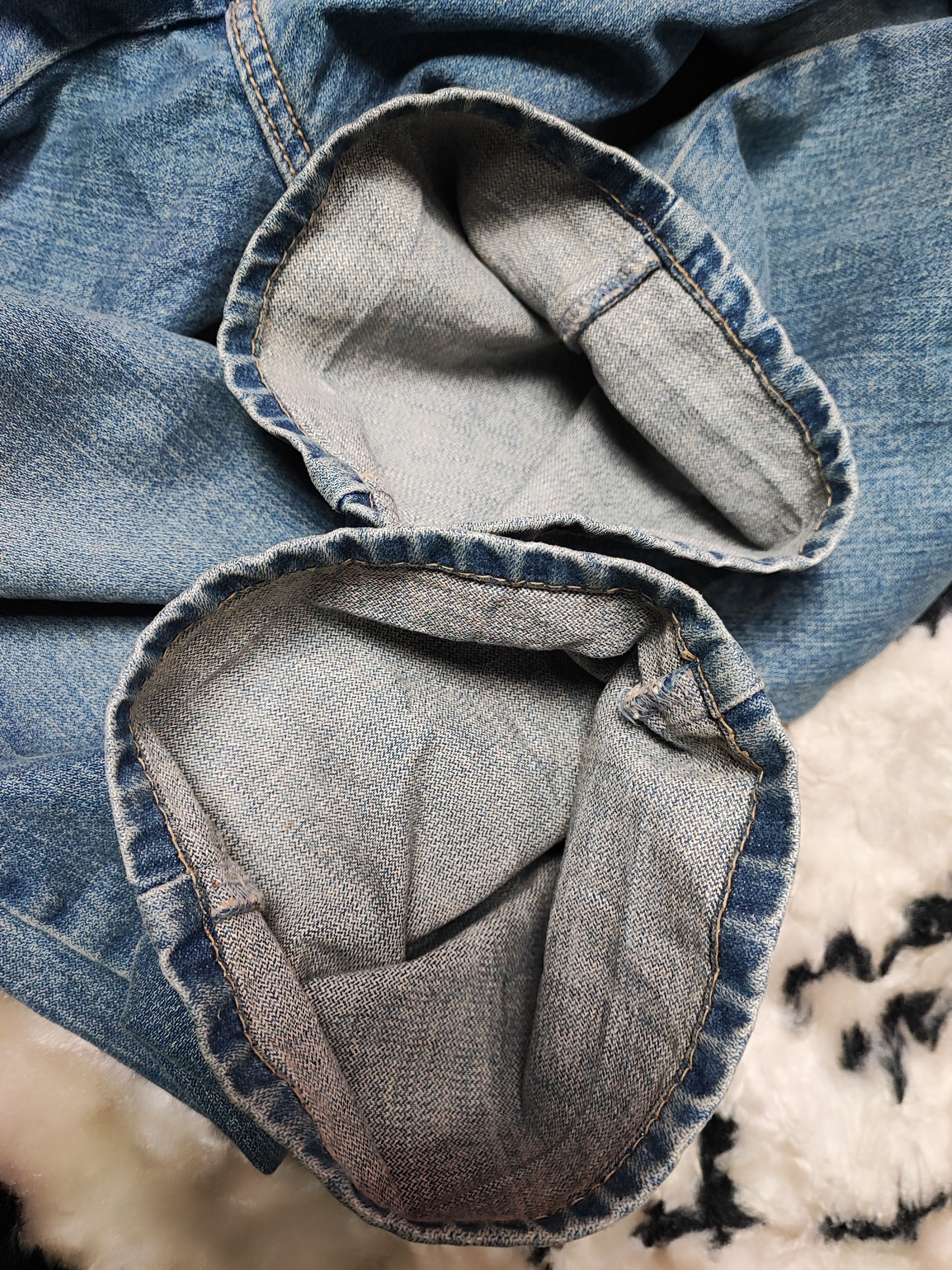Number (N)ine Daily Topics Double Waist Thrashed Distressed ERD Grunge Size US 32 / EU 48 - 15 Thumbnail