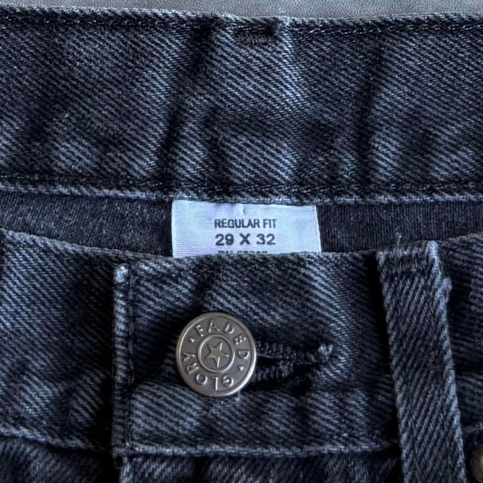 Japanese Brand × Vintage Vintage Y2K Faded Black Grunge Opium Essential Denim Jeans Size US 29 - 3 Thumbnail