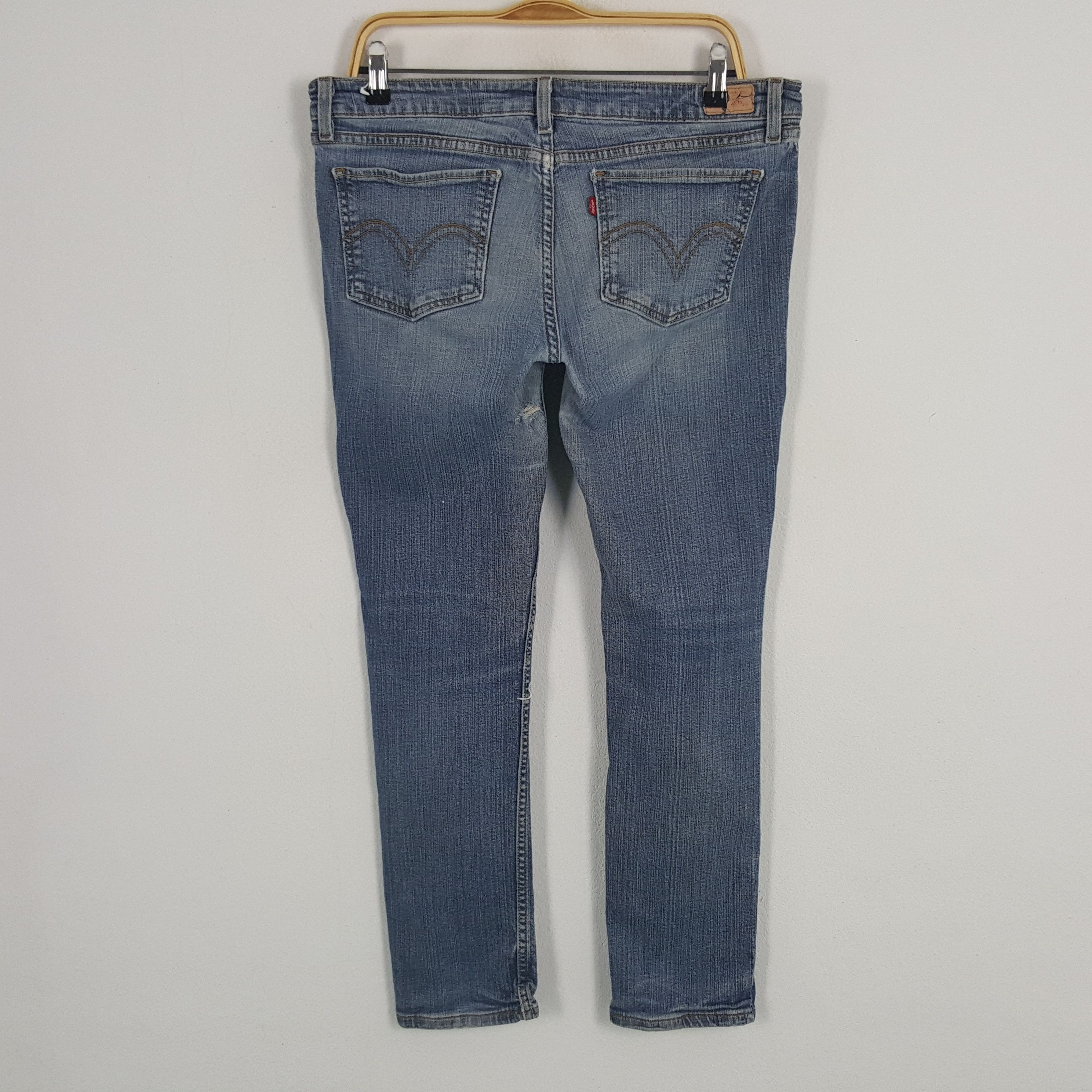 Levi's × Vintage Vintage Levi's Too Superlow Denim Jeans Size 34" / US 12 / IT 48 - 4 Thumbnail