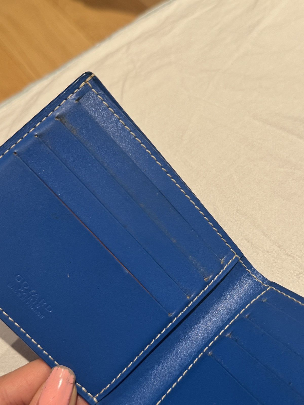 Goyard Blue Goyard Bi Fold Wallet Size ONE SIZE - 6 Thumbnail