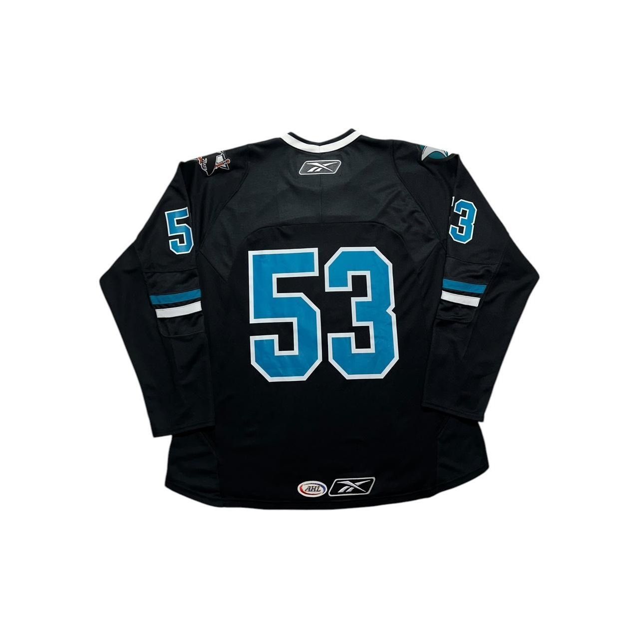 Ccm × NHL × Vintage Worchester Sharks AHL Hockey Jersey Size US XL / EU 56 / 4 - 2 Thumbnail
