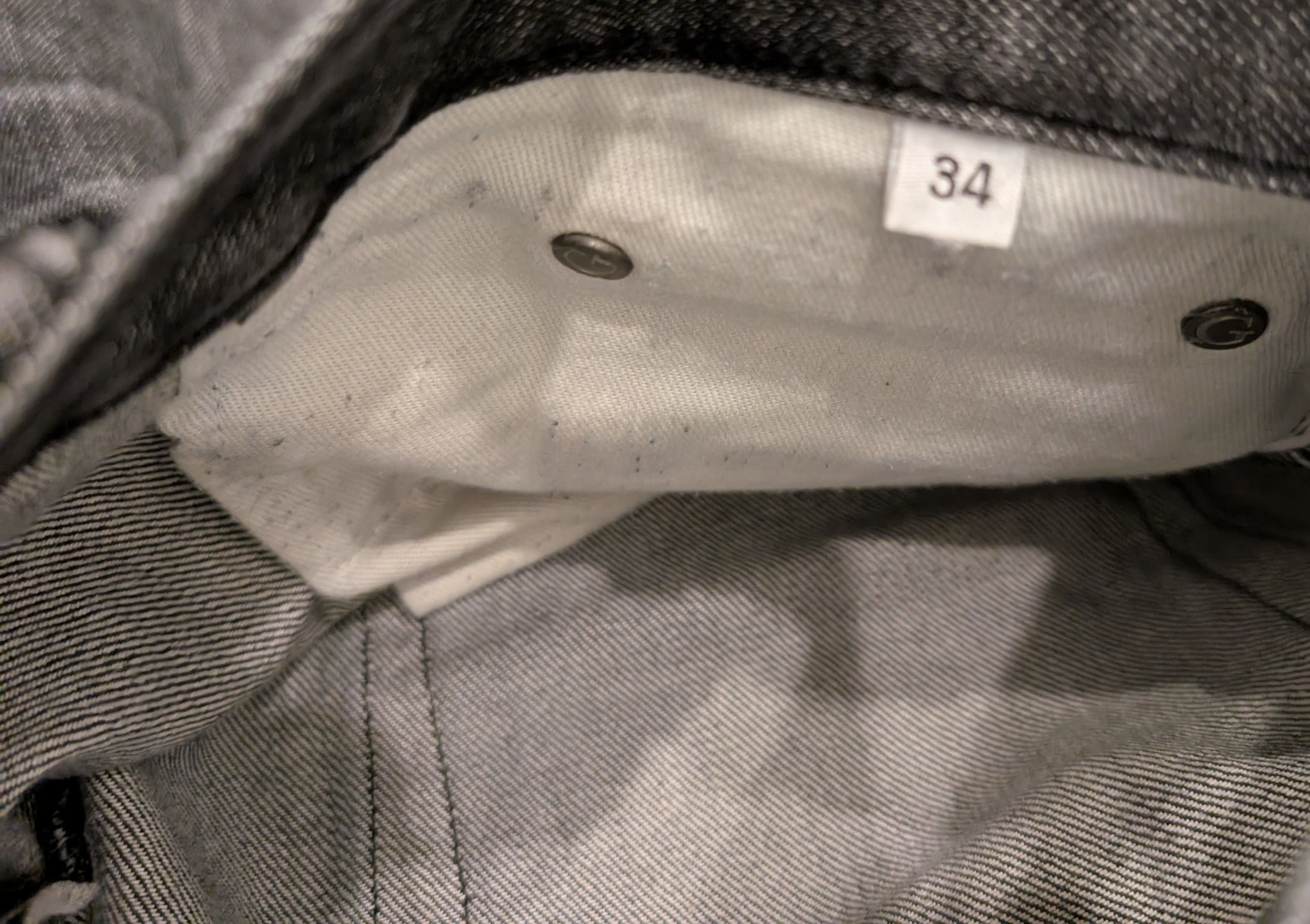 Gustin Gustin Raw Selvedge Denim Jeans Made in USA Size US 34 / EU 50 - 5 Thumbnail