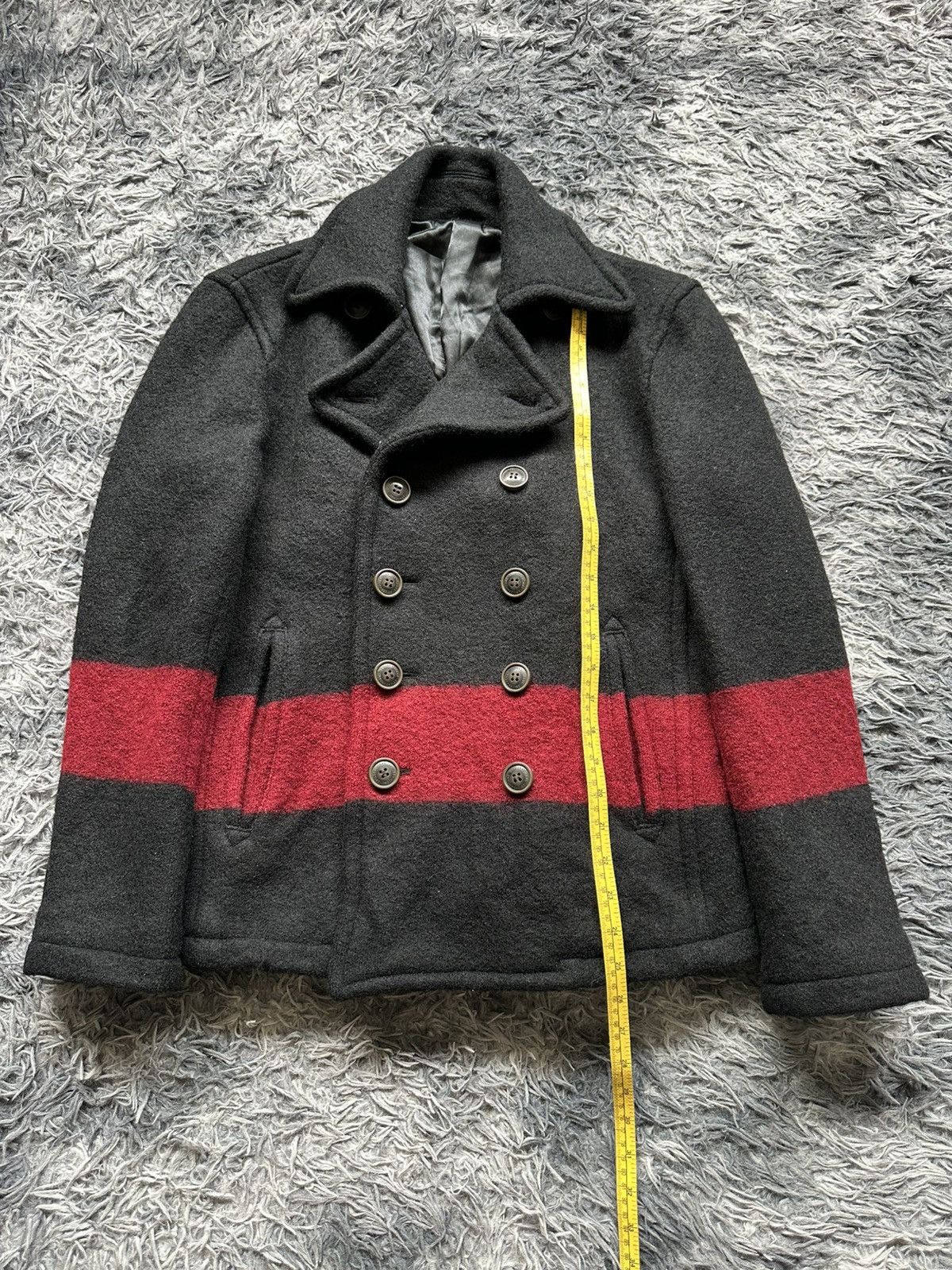 291295=Homme 🔥URAHARA 🔥00's 🇯🇵291295 Homme Wool double breasted Size US M / EU 48-50 / 2 - 21 Thumbnail