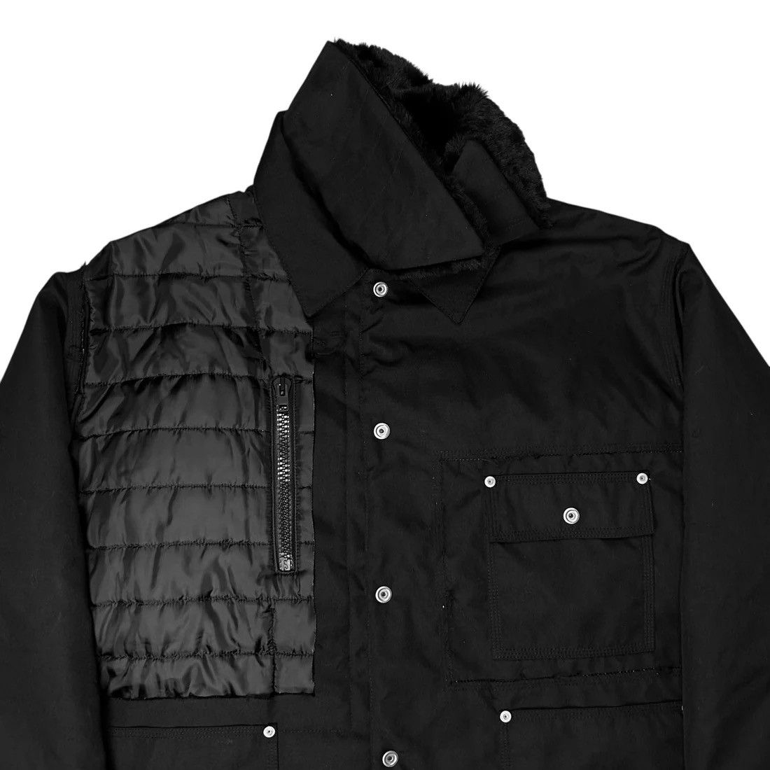 Maison Margiela Maison Margiela Reversible Quilted Faux Fur Jacket - AW18 Size US XL / EU 56 / 4 - 6 Thumbnail