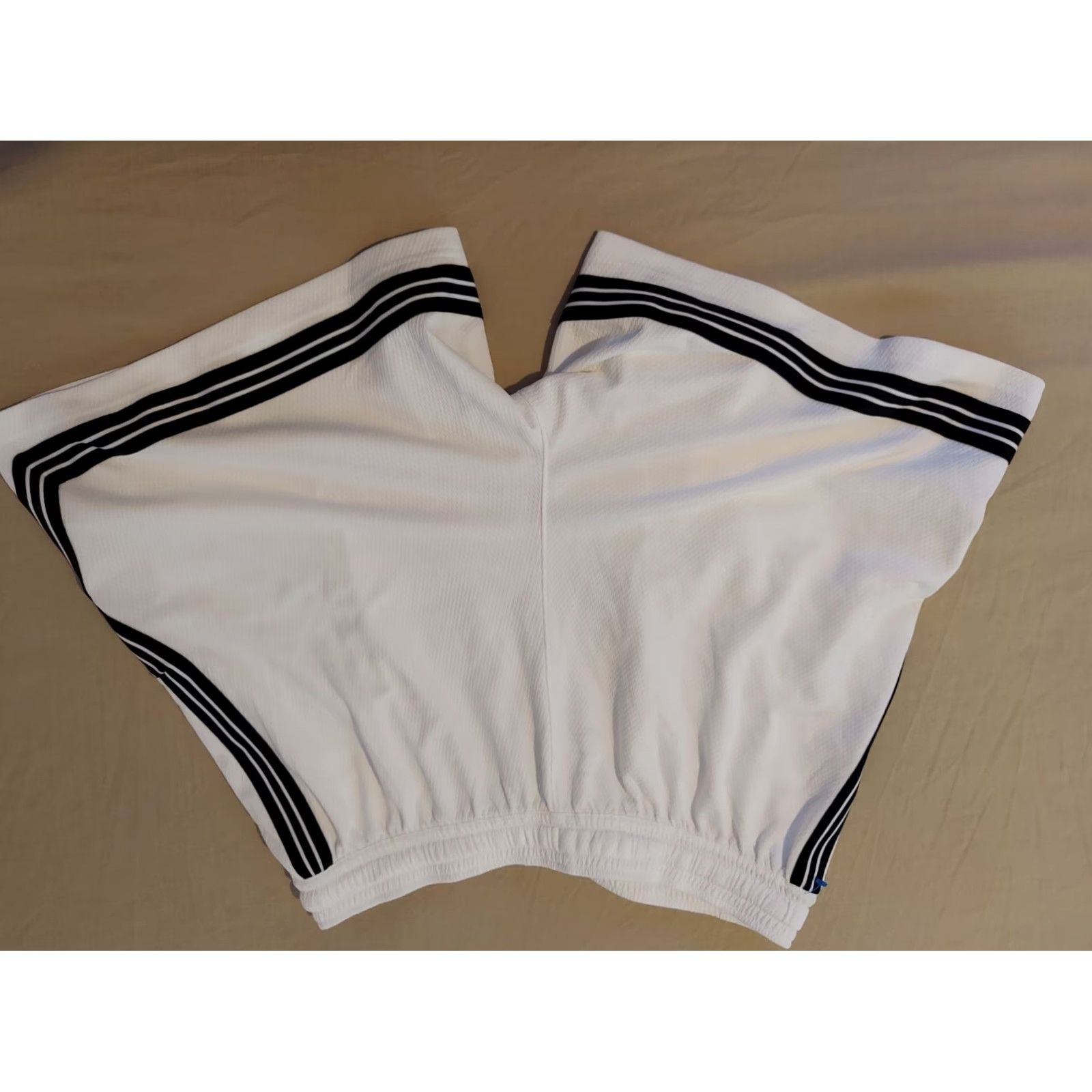 Nike Nike Shorts Athletic Mens XL White Workout Gym Basketball Size US 36 / EU 52 - 2 Thumbnail