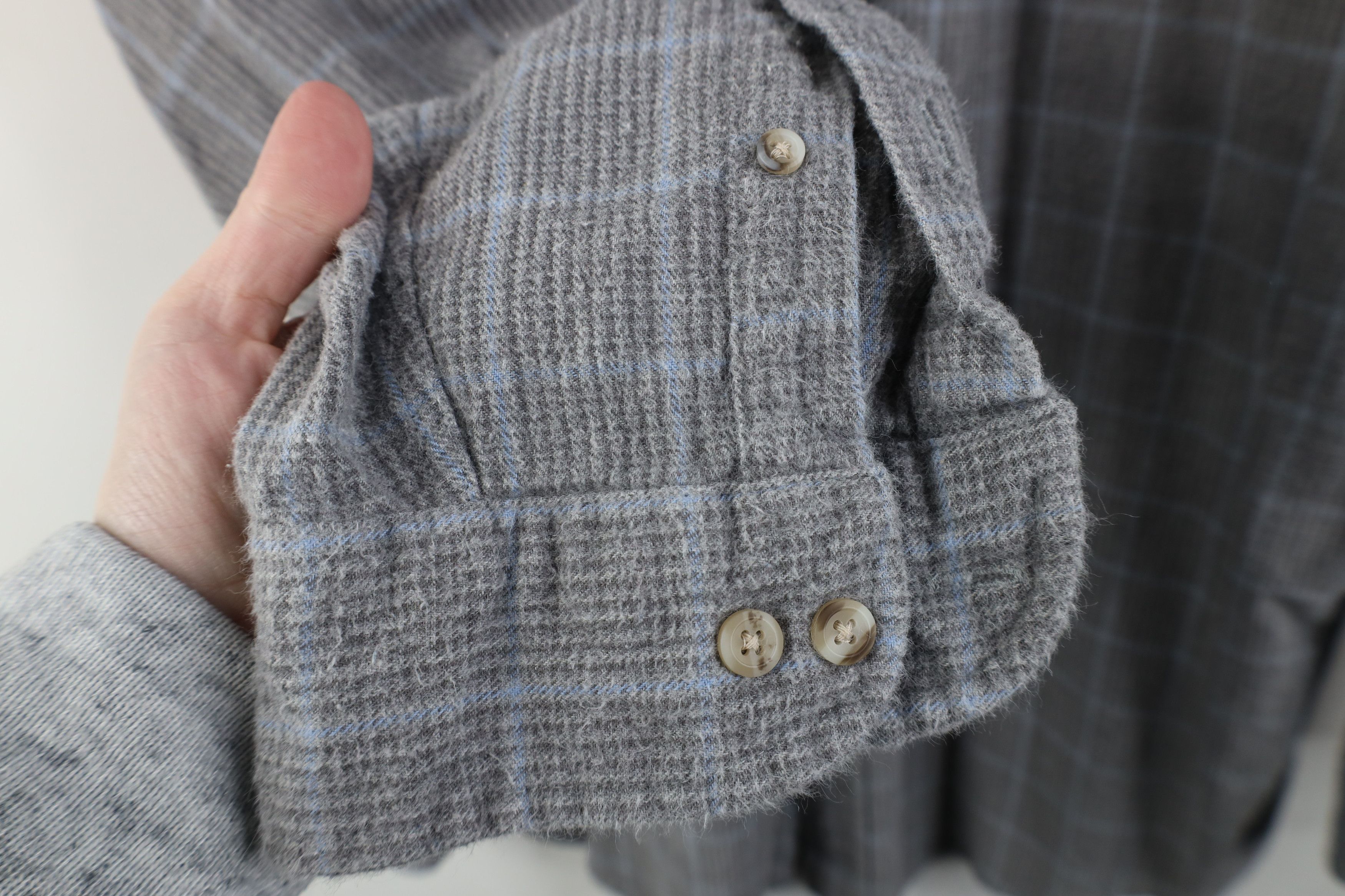 Vintage Vintage 90s Streetwear Plaid Flannel Button Down Shirt Size US XL / EU 56 / 4 - 7 Thumbnail