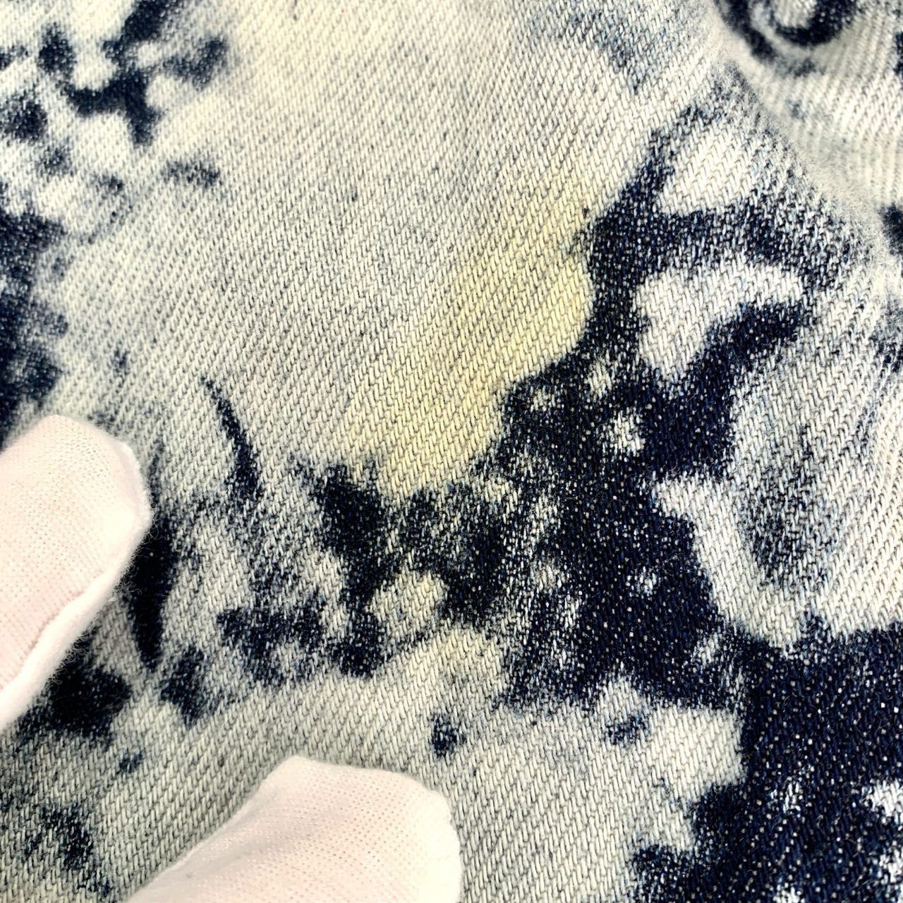 Louis Vuitton Louis Vuitton Show Collection Color-Block Printed Cotton Str Size 33" - 2 Thumbnail