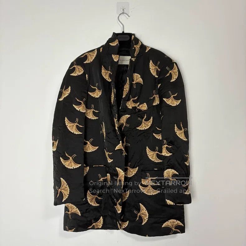 Dries Van Noten Dries Van Noten 3D Ginkgo Leaf Long-Sleeve Casual Jacket Size US L / EU 52-54 / 3 - 1 Thumbnail
