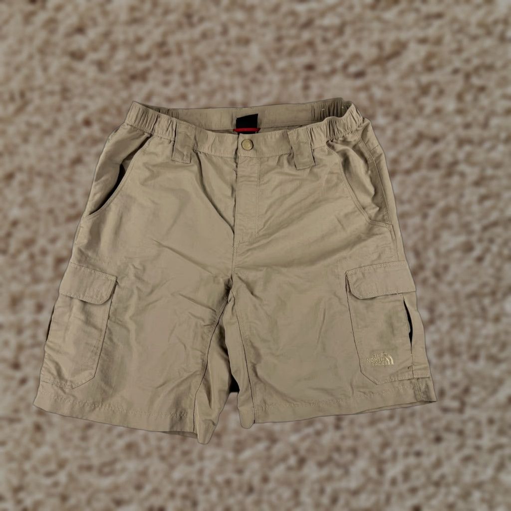 The North Face The North Face Shorts Men Medium Beige Belted Cargo 100% Nylon Hike Camp Fish Size US 31 - 1 Thumbnail