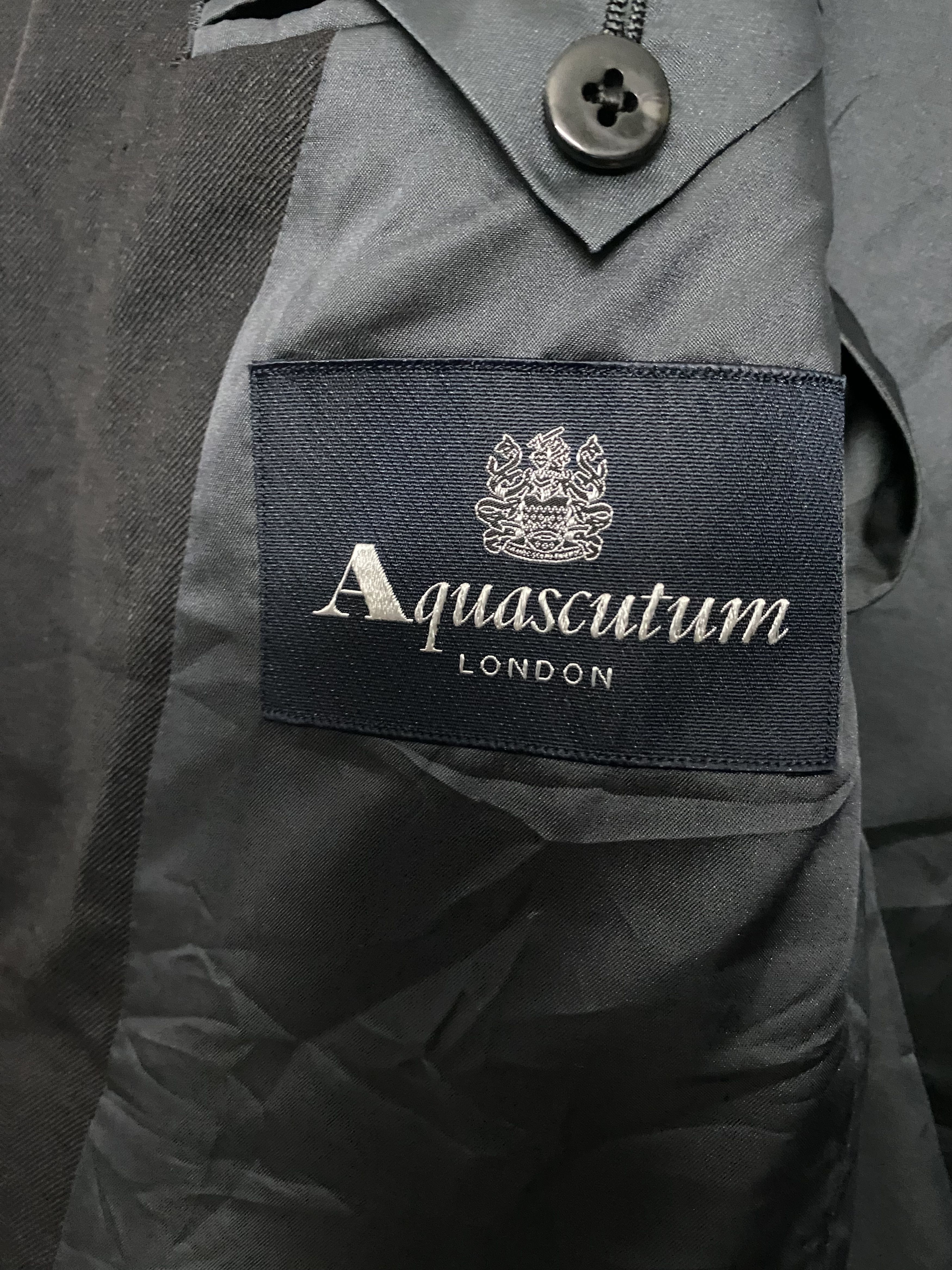 Aquascutum Aquascutum London Gray Coat Blazer Size S Size US S / EU 44-46 / 1 - 8 Thumbnail