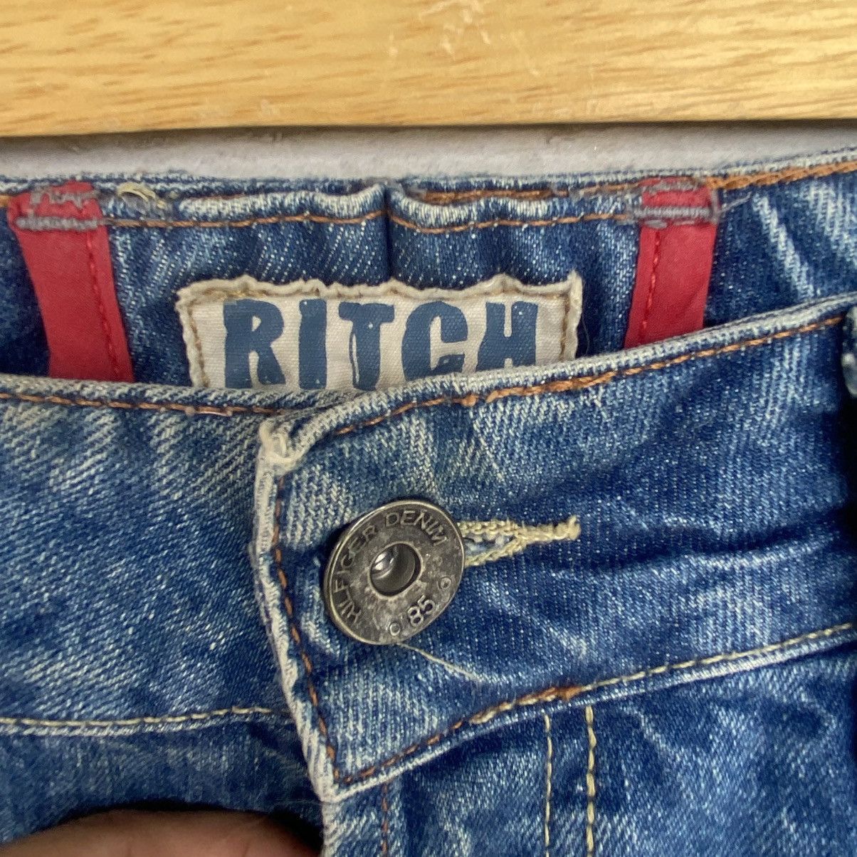 Other vintage Ritch Blue Denim Jeans With A Faded Look W32 L37 Size US 32 / EU 48 - 7 Thumbnail