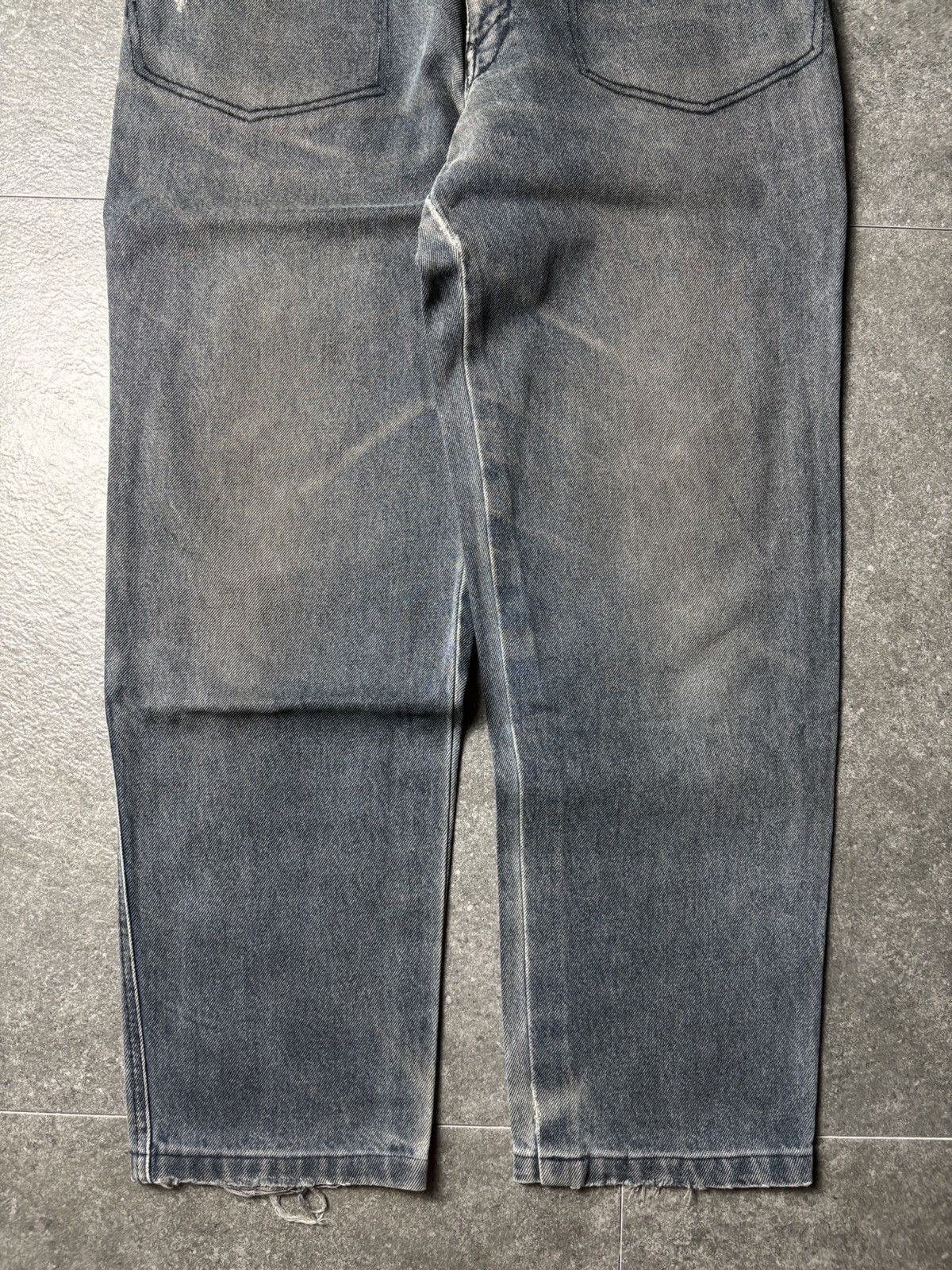 Marithe + Francois Girbaud 2000s Marithe Francois Girbaud Stone Washed Dirty Jeans Size US 30 / EU 46 - 4 Thumbnail