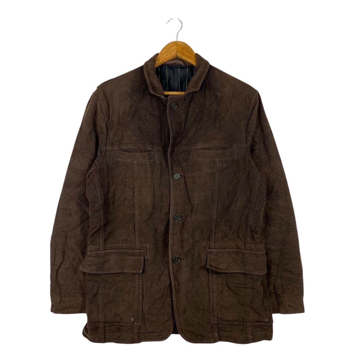 Japanese Brand KANSAIMAN By KANSAI YAMAMOTO Japanese Brand Jeans Jacket Size US L / EU 52-54 / 3 - 1 Thumbnail