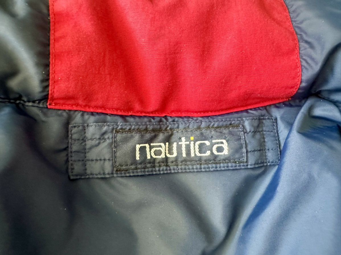 Nautica × Vintage Nautica Vintage Red Blue Puffer Jacket Size US M / EU 48-50 / 2 - 6 Thumbnail