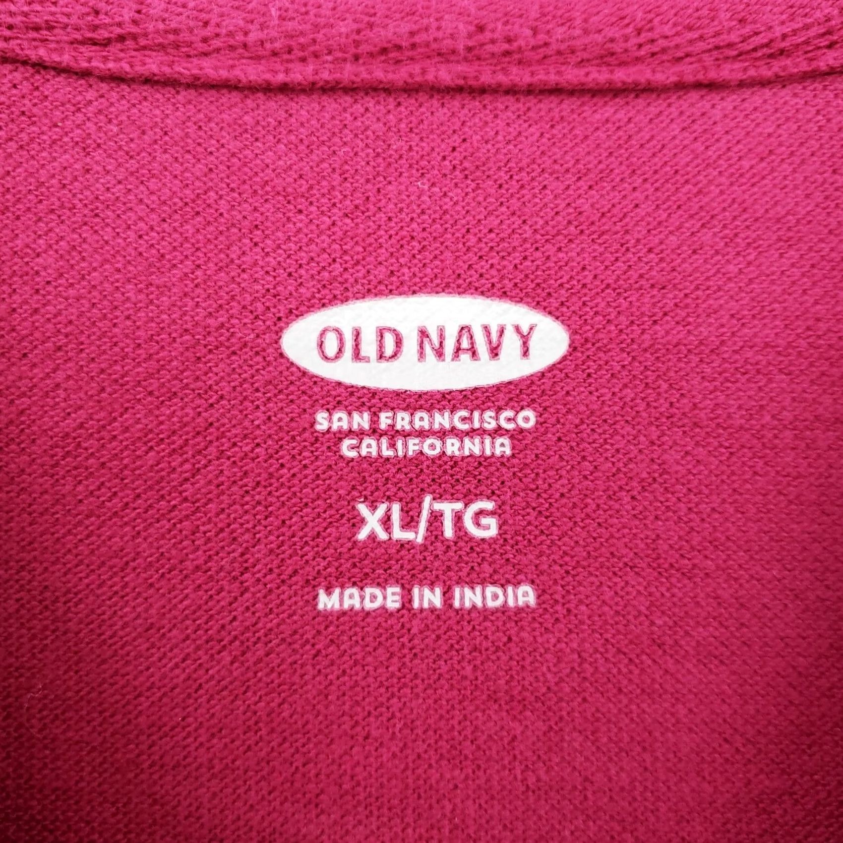 Old Navy Old Navy Polo Shirt Mens XL Extra Large Pink Short Sleeves Collared Golf Casual Size US XL / EU 56 / 4 - 3 Thumbnail