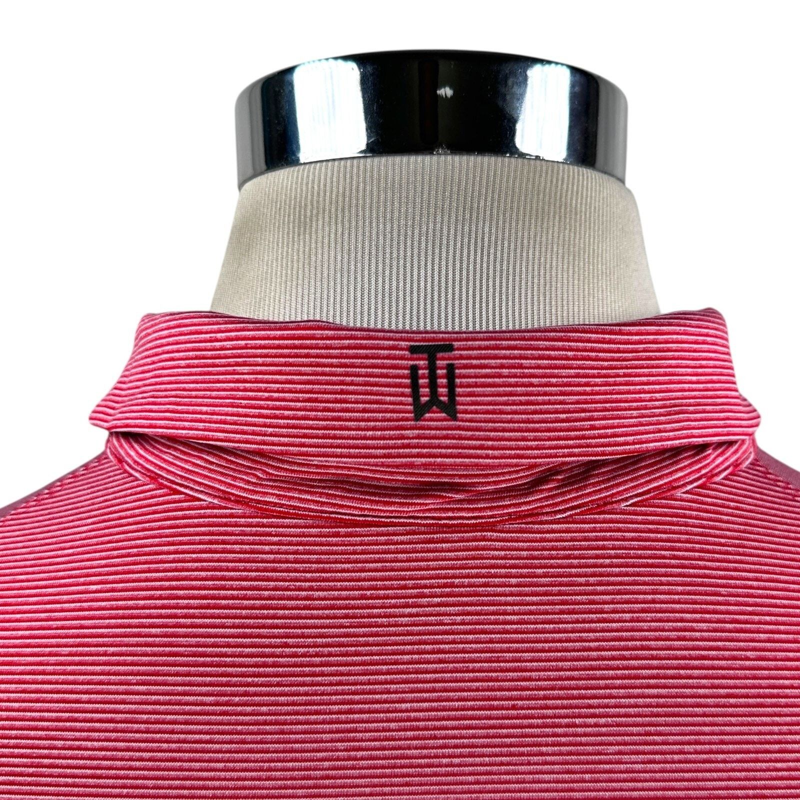 Nike Nike Tiger Woods Collection Snap Polo Shirt Men's 2XL Red Size US XXL / EU 58 / 5 - 6 Thumbnail