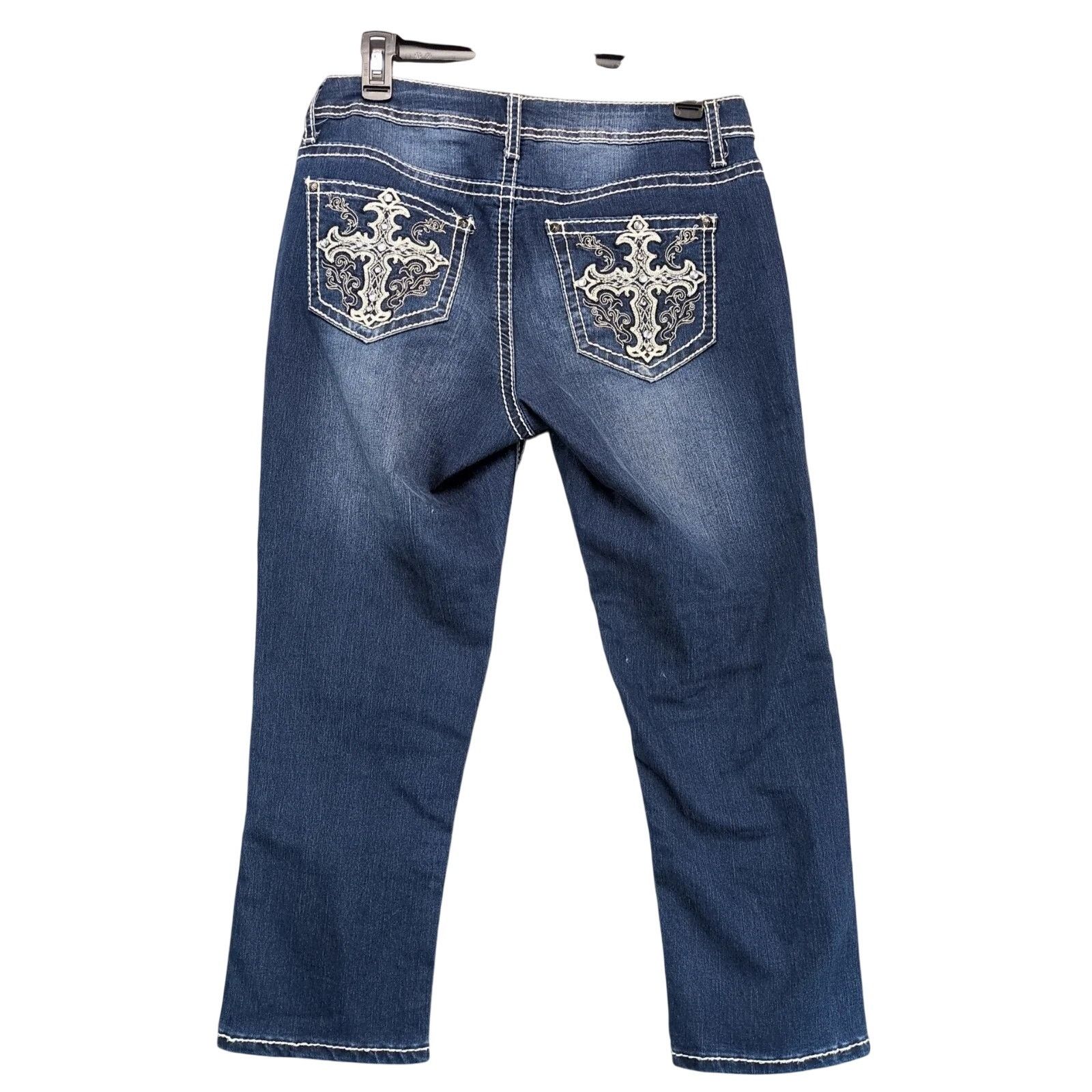 Other ND Weekend Embellished Crop Jeans Women's 6 Low Rise 30x23" Size 28" / US 6 / IT 42 - 1 Thumbnail