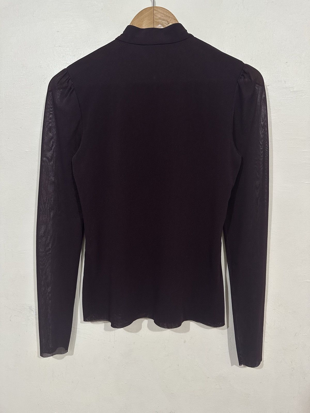 Vivienne Tam Vivienne Tam - Mesh Long Sleeve - Fold Chest Size ONE SIZE - 5 Thumbnail