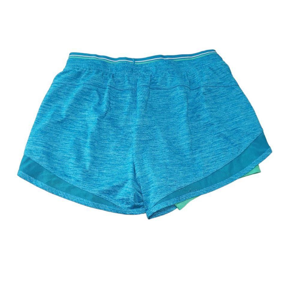 Avia CT1199 Ladies Avia Turquoise Athletic Lined Shorts S Size 28" / US 6 / IT 42 - 3 Thumbnail