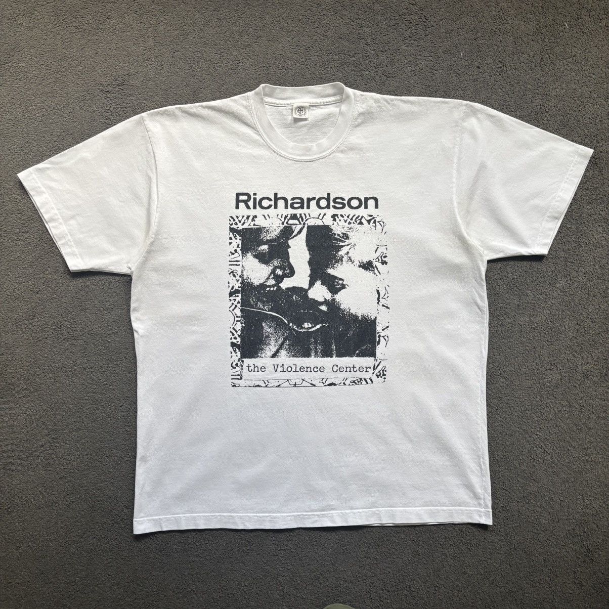 Richardson Richardson x Weirdo Dave Violence Centre T-Shirt 2018 Size US L / EU 52-54 / 3 - 1 Thumbnail