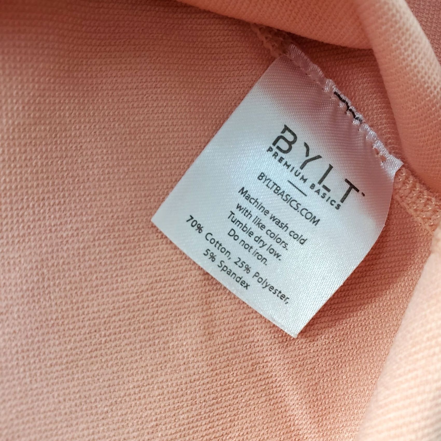 Asics BYLT Womens T-Shirt Size XXL Salmon Stretch Short Sleeve Pullover Basic Crew Neck Size XXL / US 16-18 / IT 52-54 - 6 Thumbnail
