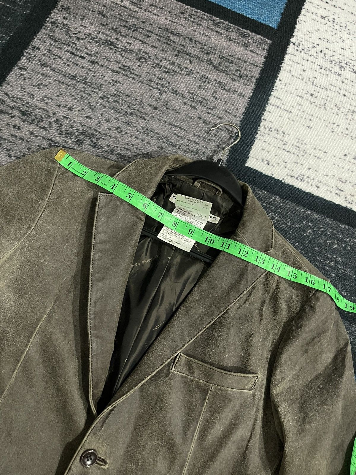 Katharine Hamnett London Vintage Katharine Hamnett London Cow Leather Jacket Size US S / EU 44-46 / 1 - 25 Thumbnail