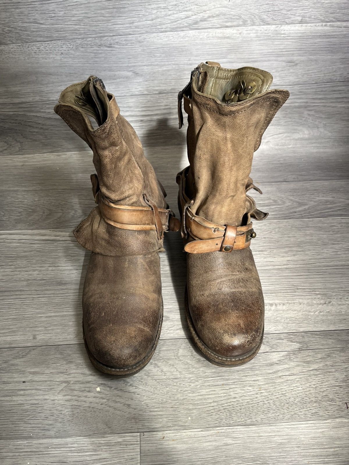A.S.98 A.S.98 burnished leather, guidi,kimrii ,14th addiction Size US 8 / EU 41 - 3 Thumbnail