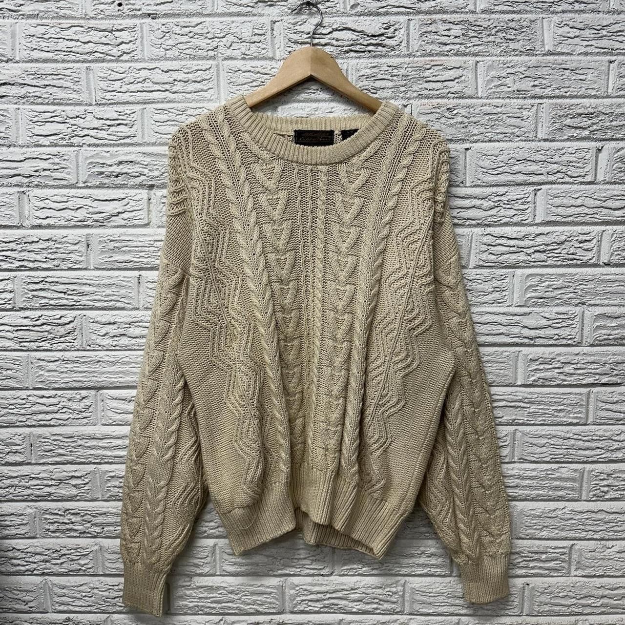Eddie Bauer Vintage Eddie Bauer Cable Knit Sweater Men’s Large Size US L / EU 52-54 / 3 - 2 Thumbnail