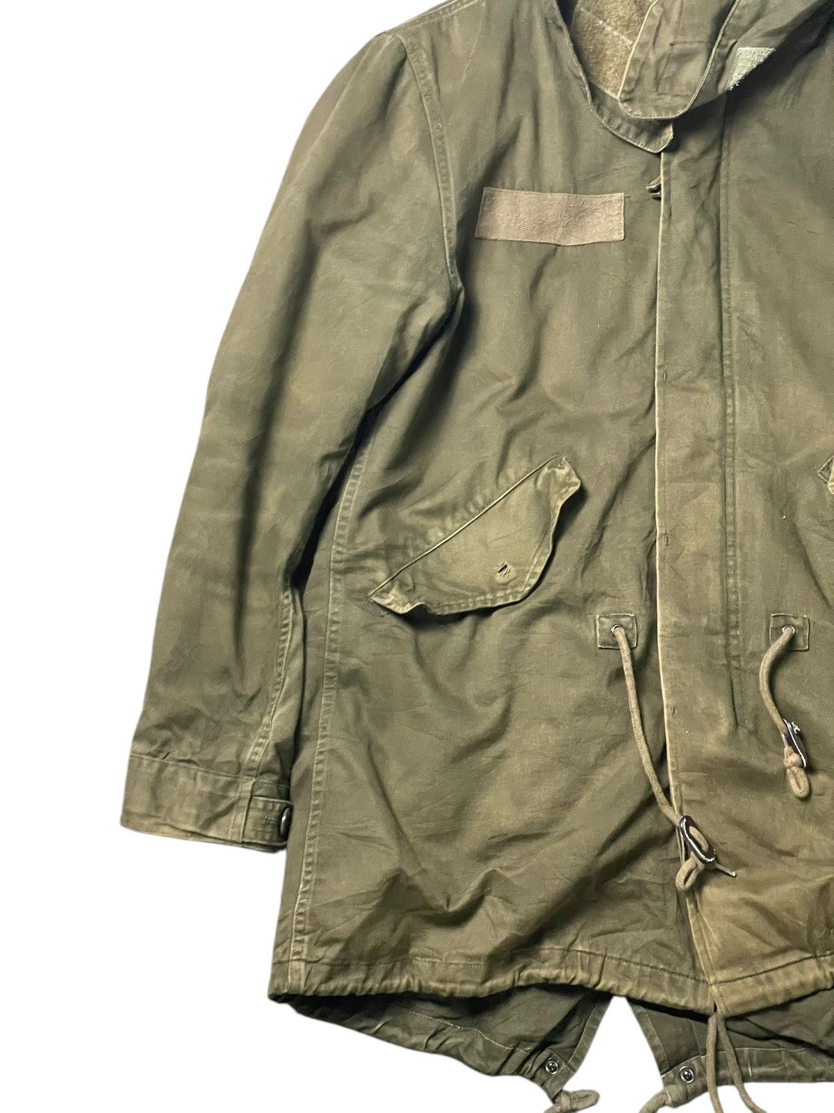 Japanese Brand × Vintage REVO Japanese Brand Military Hooded Jacket (97) Size US XS / EU 42 / 0 - 4 Thumbnail