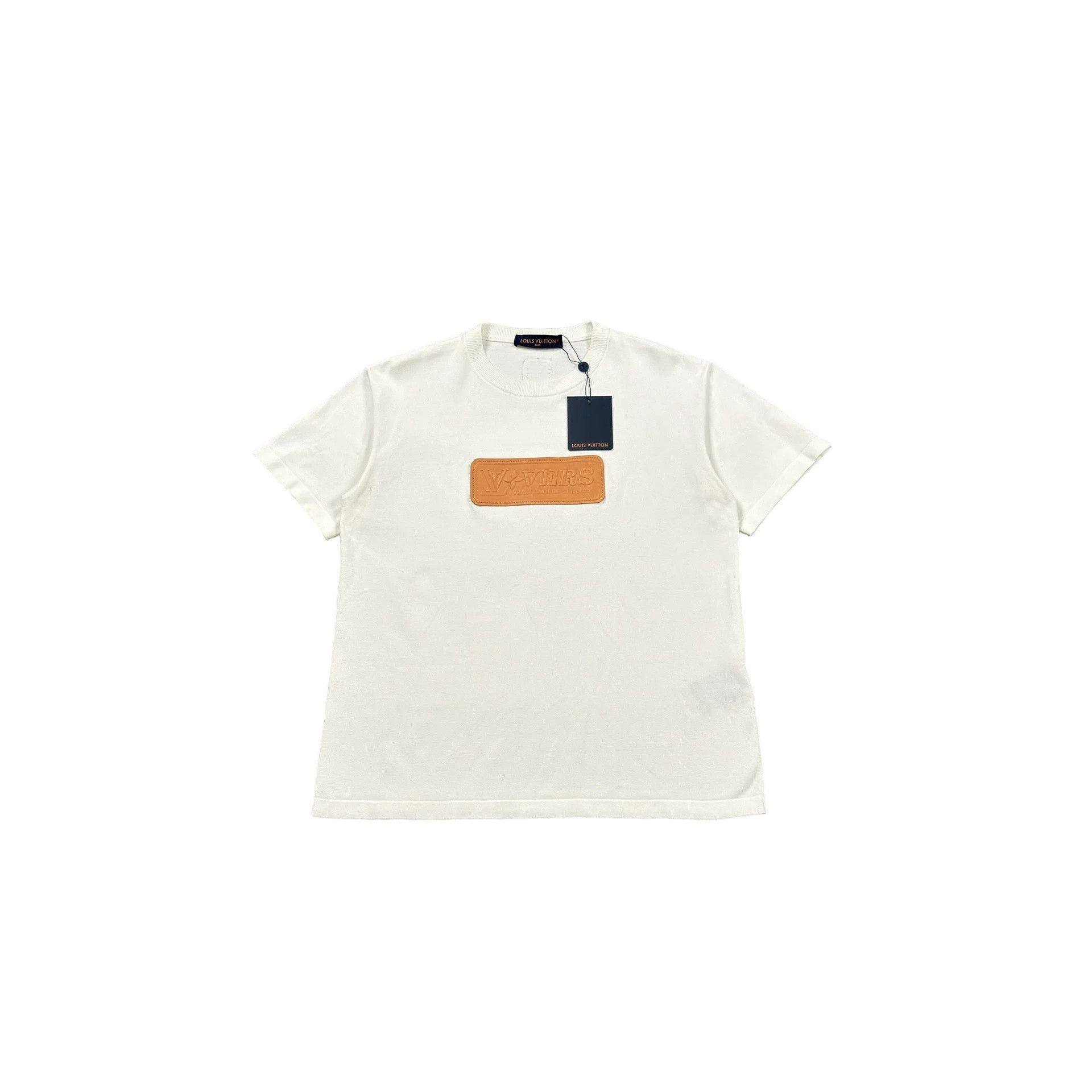 Louis Vuitton Louis Vuitton Leather Patch T-Shirt Size M Size US M / EU 48-50 / 2 - 1 Thumbnail