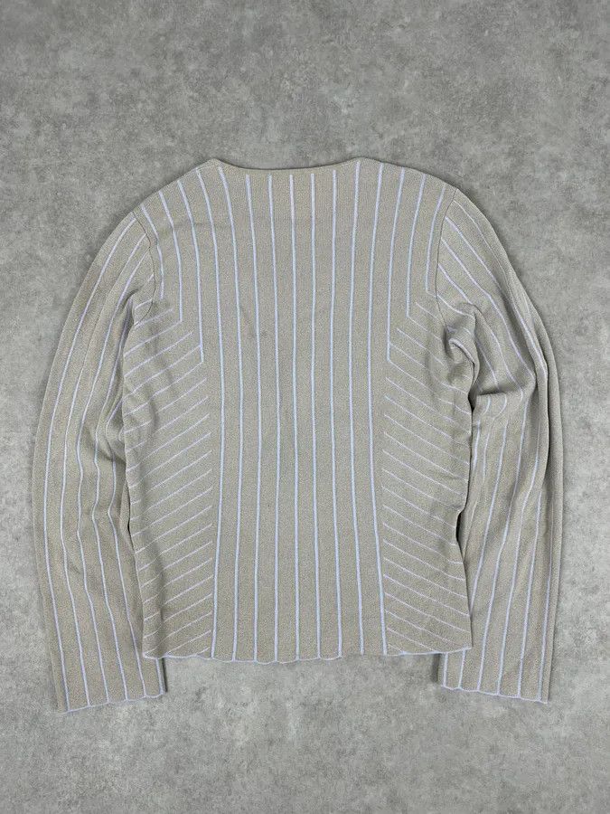 Giorgio Armani 2000s Giorgio Armani Beige Wool Sweater Size XS / US 0-2 / IT 36-38 - 6 Thumbnail