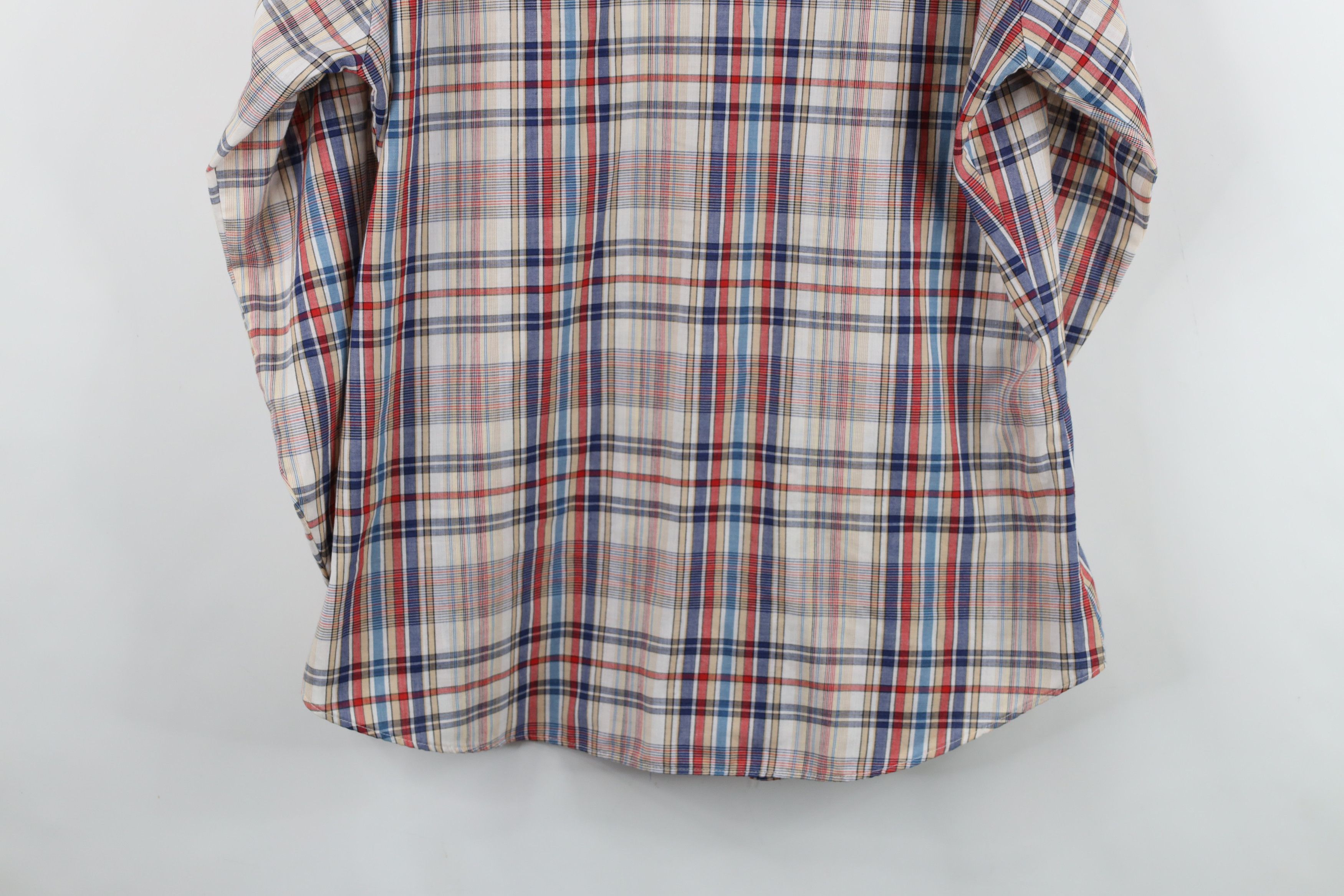 Levi's Vintage 70s 80s Levis Rainbow Collared Button Shirt USA Size US L / EU 52-54 / 3 - 12 Thumbnail