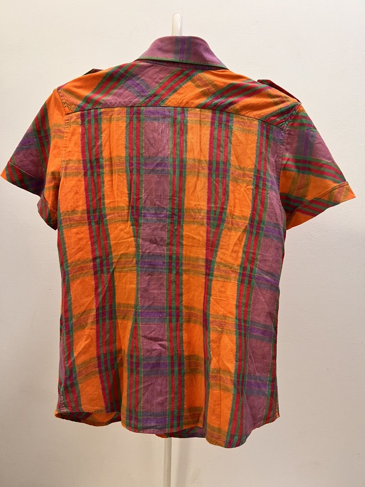 Designer × Dolce & Gabbana × Vintage Dolce & Gabbana multicoloured shirt luxury vintage Size L / US 10 / IT 46 - 5 Thumbnail