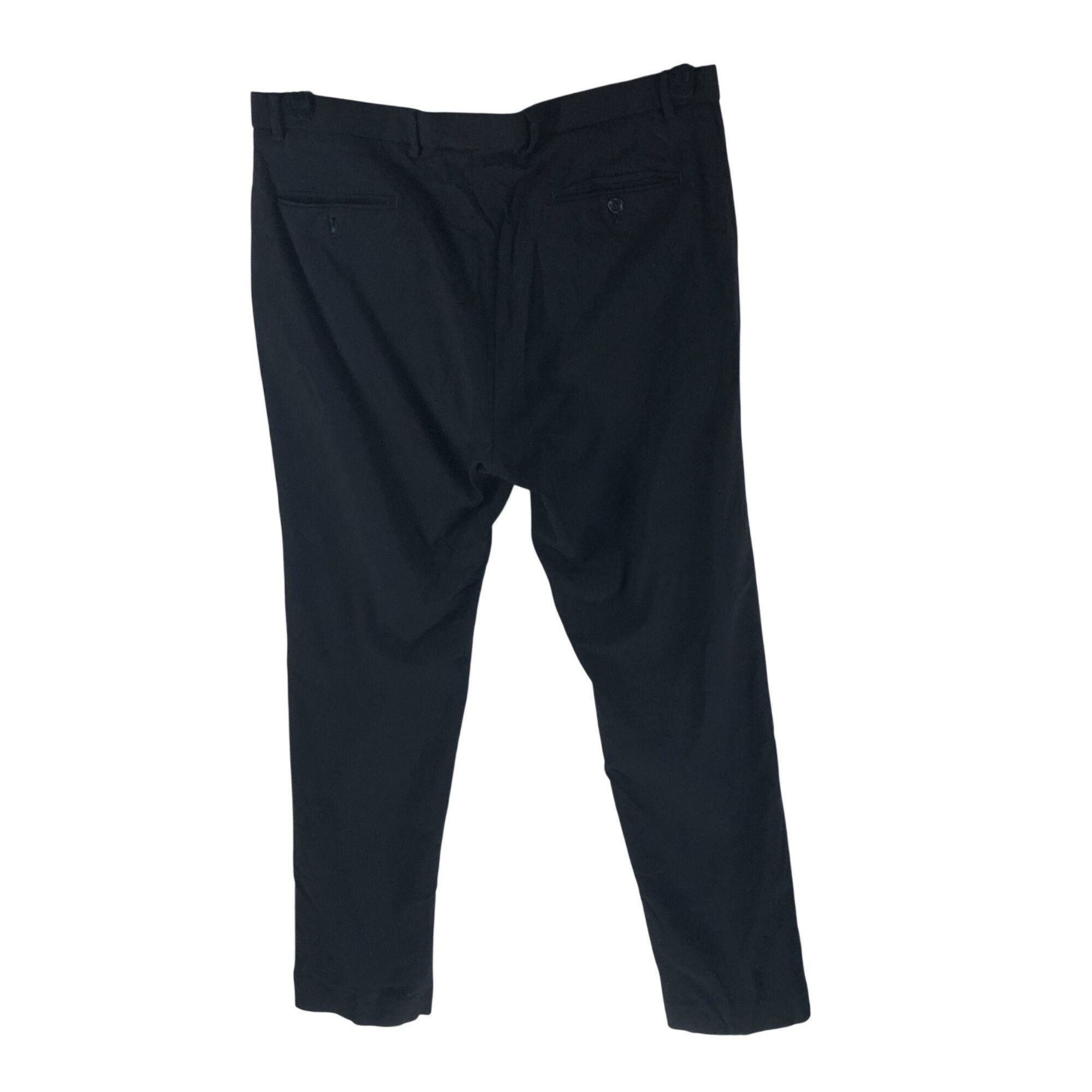 Tommy Hilfiger Tommy Hilfiger Mens Dress Pants Stretch Flat Front Black 36x Size US 36 / EU 52 - 2 Thumbnail