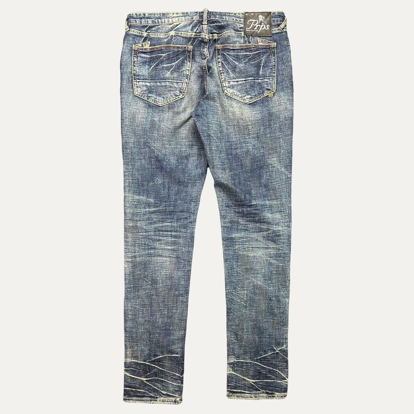 Prps PRPS Washed Denim Jean Size US 36 / EU 52 - 2 Thumbnail